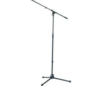 Mic stand with lazyarm